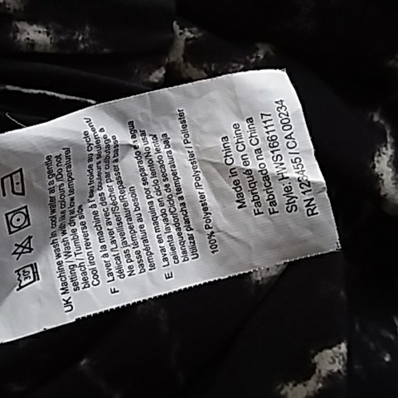 H Halston printed flowy pants - Picture 6 of 8